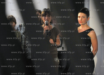 Wernisaz wystawy Doroty Nieznalskiej (nz) "Miasto Zdarzenie...