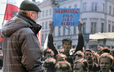 Gdańsk, Dług Targ. Wystawa plenerowa 13/12. Codzienność...