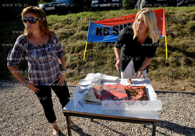 Otwarcie silowni zewnetrznej we wsi Sulmin na Kaszubach....