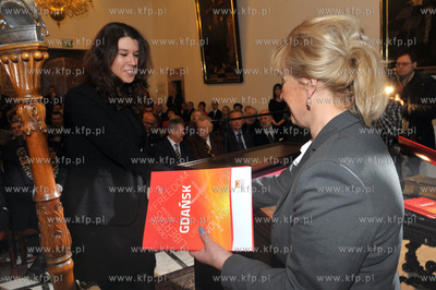 Inauguracyjna sesja Rady Miasta Gdanska w Wielkiej...