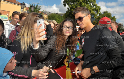 Final turnieju pilkarskiego Coca-Cola Cup na Targu...