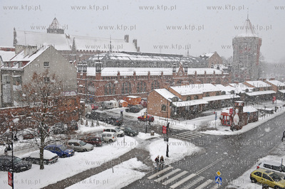 Gdansk, ul. Podwale Staromiejskie. Hala Targowa.  21.01.2016...