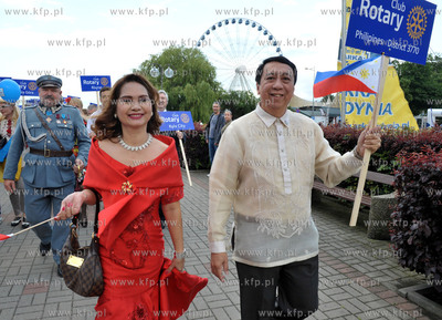 Parada rotariańska z okazji konferencji dystryktu...