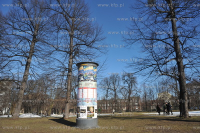 Gdańsk Wrzeszcz. Park Uphagena.10.03.2010 Fot. Maciej...
