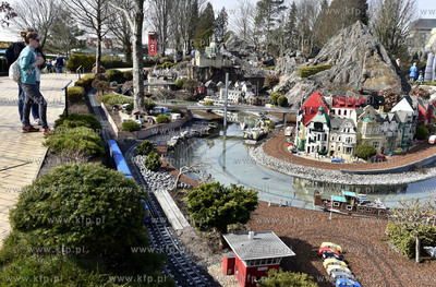 Legoland w Billund, Dania. Park miniatur z klocków...