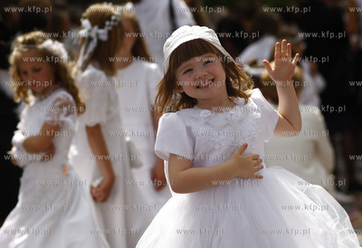 Gdansk. Sw. Bozego Ciala. Nz procesja ulicami starowki.
11.06.2009
fot....