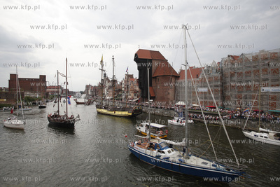 Gdansk. Baltic Sail. Parada zaglowcow na Motlawie.
10.07.2011
fot....
