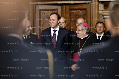 Gdansk. Dwor Artusa. Wojewódzkich Obchodach Dnia Strażaka,...