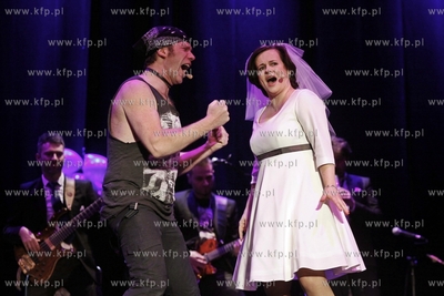 Gdansk. Scena Kontakt. Wystep Kabaretu Hrabi. Nz Joanna...