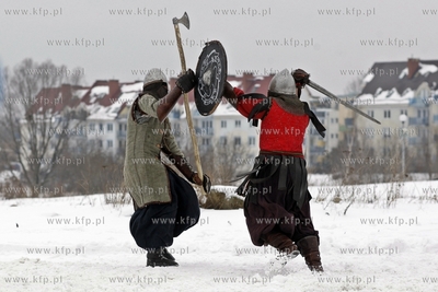 Gdansk. Festyn Sredniowieczny Wonneberger Winter Schlacht...