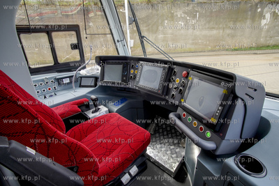 Zajezdnia Wrzeszcz. 12 z 15 tramwajów Pesa Jazz Duo...