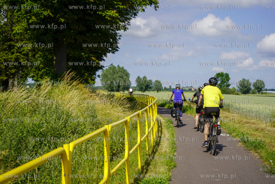Gniazdowo na Żuławach. Trasa rowerowa EuroVelo 9....