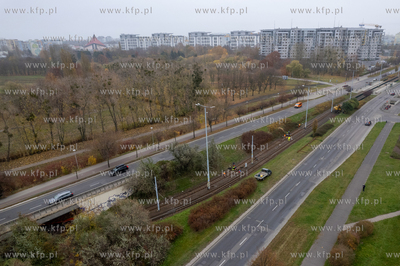 Remont dojazdów do pętli tramwajowej Zaspa w Gdańsku....