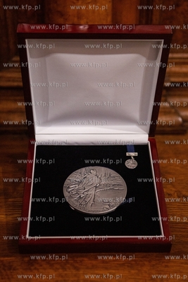 Uroczystość wręczenia medali Rady Miasta Gdańska....