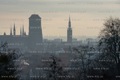 Panorama Gdańska z Góry Gradowej. 30.12.2020 / fot....