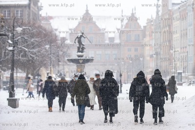 Zimowy Gdańsk. 17.02.2021 / fot. Anna Rezulak / KFP