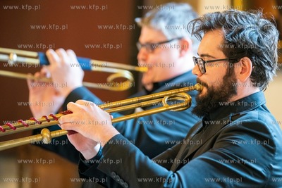 Gdańsk, Ratusz Głównego Miasta. Spotkanie prasowe...