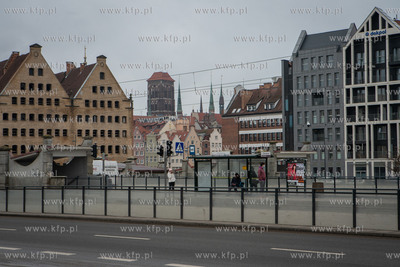 Gdańsk, ul. Podwale Przedmiejskie. 4.02.2022 / fot....