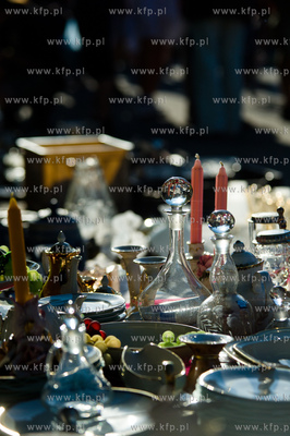 Gdansk.  Jarmark Dominikanski. Pchli targ przy Podwalu...