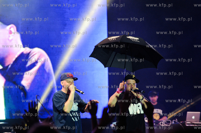 Gdansk. Scena Letnia. Festiwal MTV Gdansk Dzwiga Muze....