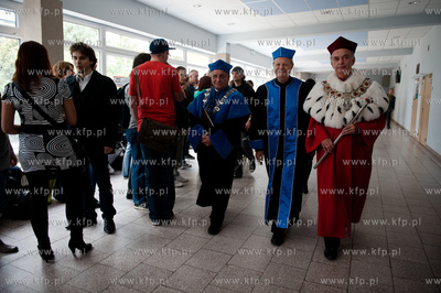 Gdansk. Uniwersytet Gdanski. Aula wydzialu Filologicznego....
