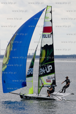 Regaty LOTTO Cup 49er Grand Prix Gdynia. 
13.07.2012
fot....