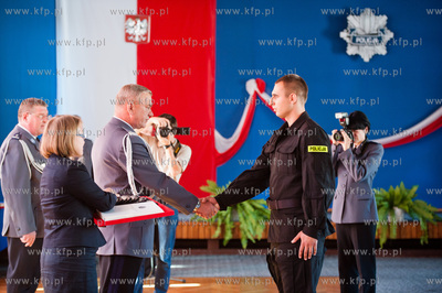Gdansk. Komenda Wojewodzka Policji na Biskupiej Gorze....