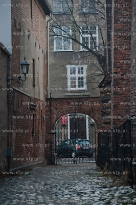 Gdansk. Zaulek Zachariasza Zappio.
08.02.2013
fot....