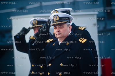 Port Wojenny w Gdyni. Ceremonia ostatniego opuszczenia...
