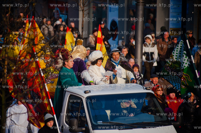 Gdynia. Orszak Trzech Kroli.  06.01.2014 fot. Mateusz...