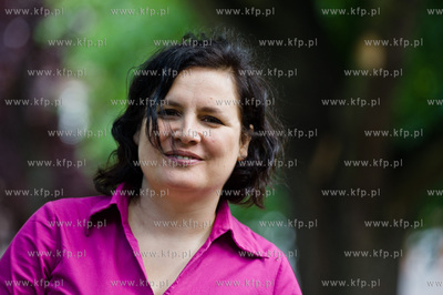 Gdansk. Park przy pomniku Swietopelka. Konferencja...