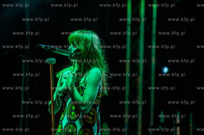 Gdansk. Targ Weglowy. Koncert Ani Rusowicz, bedacy...