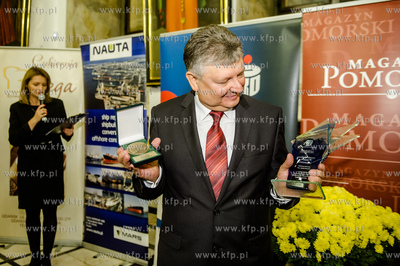 Gdansk. Ratusz Glownomiejski. Uroczystosc wreczenia...