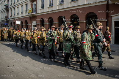 Gdansk. Narodowy Dzien Pamieci Zolnierzy Wykletych....
