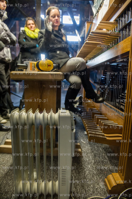 Gdansk. Wieza Kosciola sw. Katarzyny. Bezplatne warsztaty...