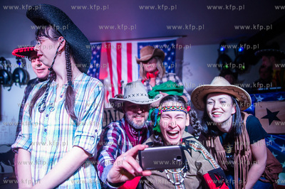 Gdansk. Klub Miasto Anaiolow. Wild West Disco - Impreza...