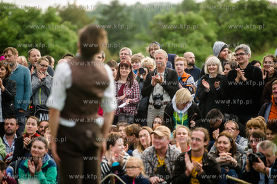 Gdansk. Bastion Zubr. XX Miedzynarodowy Festiwal Teatrow...