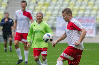 Energa Stadion Gdańsk. Charytatywny mecz piłkarski...