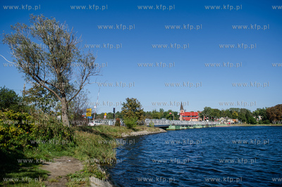 Gdańsk. Wyspa Sobieszewska. Uroczystość wbicia pierwszej...