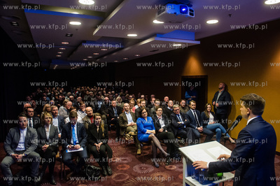 Gdańsk. Sala konferencyjna Hotelu Mercure Gdańsk....