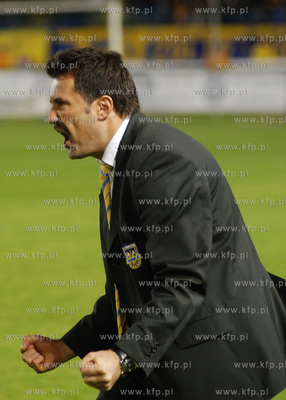 Gdynia. Mecz II ligi, Arka Gdynia - Polonia Warszawa,...