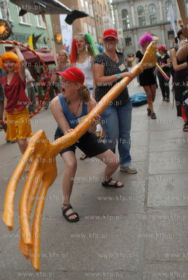 Baltic Sail 2008. Parada zeglarzy ulica Dluga w Gdansku.
11.07.2008
Fot....
