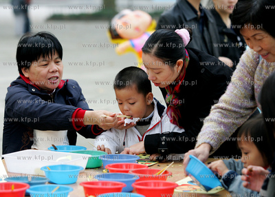 Chiny, Szanghaj. Najpopularniejsza wsrod chinczykow...