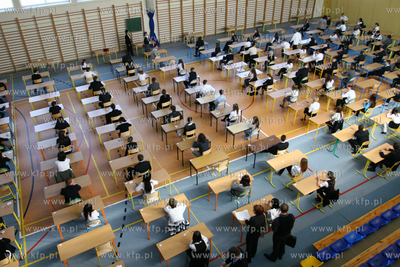 Swinoujscie. Gimnazjum Nr. I. Egzamin z czesci humanistycznej...