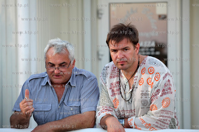 Gdansk - Brzezno. Plan zdjeciowy filmu MILION DOLAROW...