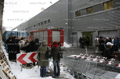 Gdynia, Pozar w CH Wzgorze. Najprawdopodobniej zapalilo...