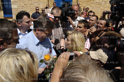 Kolobrzeg
Bronislaw Komorowski, marszalek Sejmu RP...