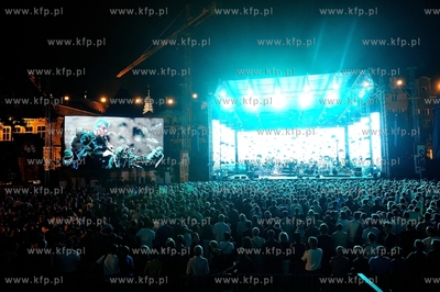 Gdansk. Solidarity of Arts, Przestrzen Wolnosci: widowisko...