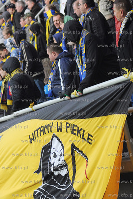 Mecz na zakonczenie kolejki Ekstraklasy derby Arka...