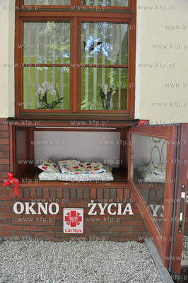 Uroczyste otywarcie Okna Zycia w budynku Domu Hospicyjnego...